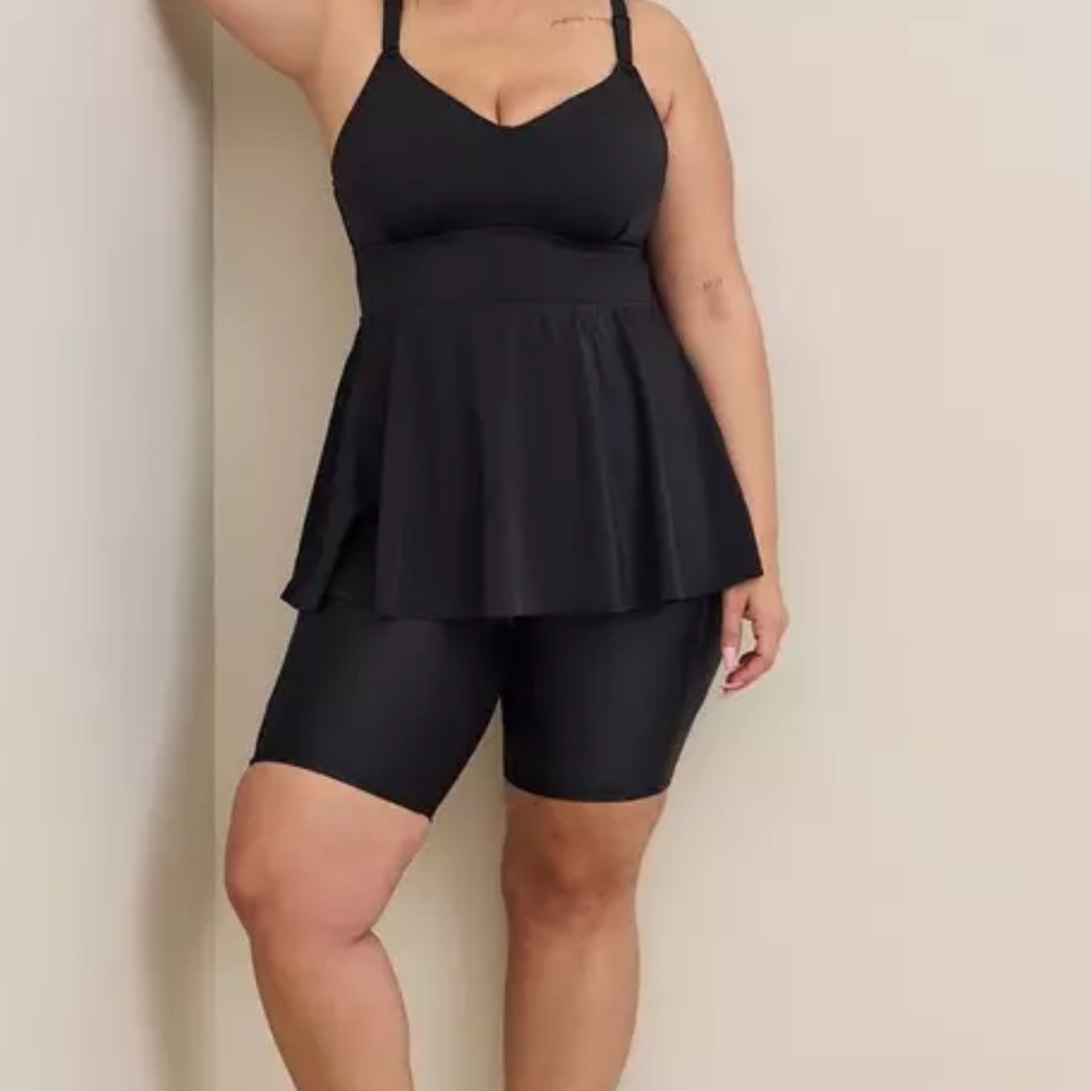 Torrid Wire-Free Racerback Tankini - Picture 4 of 10